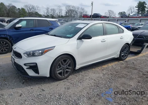 2021 Kia Forte Gt-Line from USA, damaged, VIN 3KPF34AD8ME287370